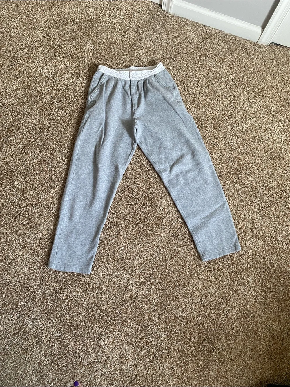 Ralph Lauren Light Gray Boy's Jogger Sweatpants